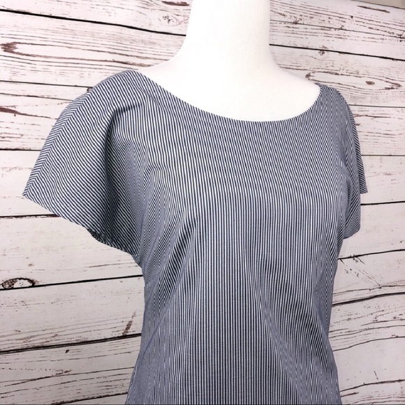 Theory | Andrizza Pinstripe Dress - Picture 5 of 6